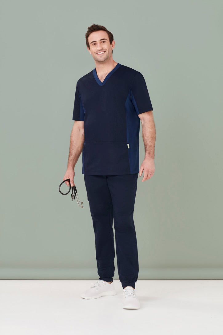 CSP042ML-Riley Mens Slim Leg Jogger Scrub Pant