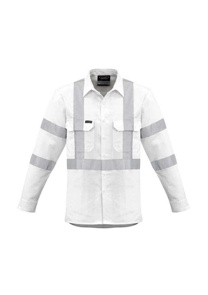ZW621-Mens Bio Motion X Back Taped Long Sleeve Shirt