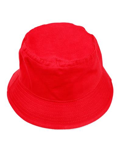 Heavy brushed Cottoncontrast sandwich bucket hat
