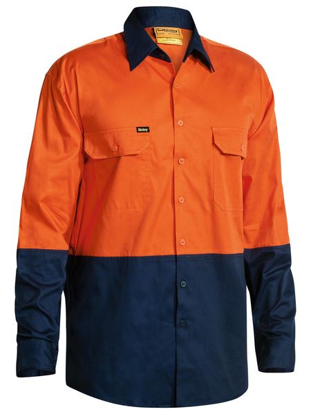 Lightweight  Hi Vis Cool Drill Shirt
