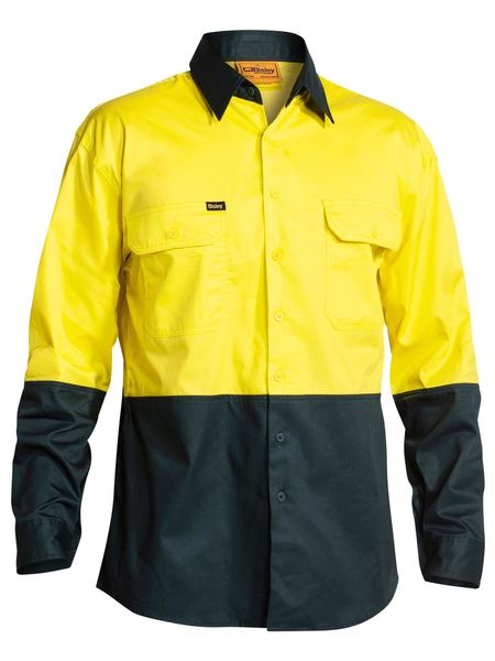 Lightweight  Hi Vis Cool Drill Shirt