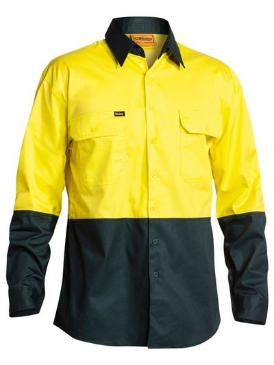 Lightweight  Hi Vis Cool Drill Shirt