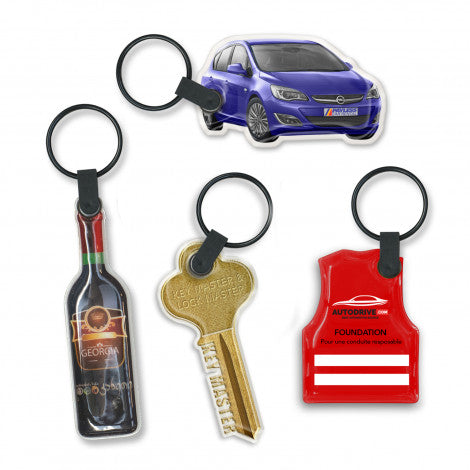 Star Flex Custom Key Ring