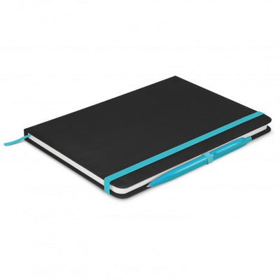 Omega Black Note Book with Pen