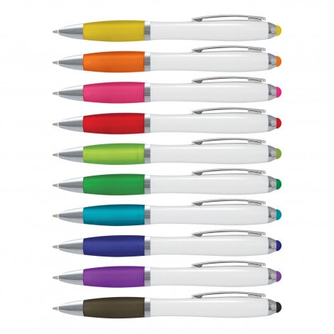 Vistro Stylus White Barrel Pen
