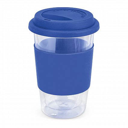 Aztec Double Wall Glass Cup - 350ml