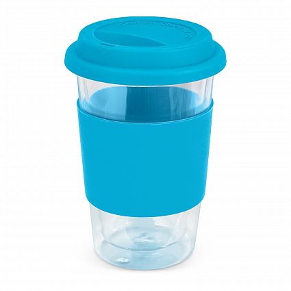 Aztec Double Wall Glass Cup - 350ml
