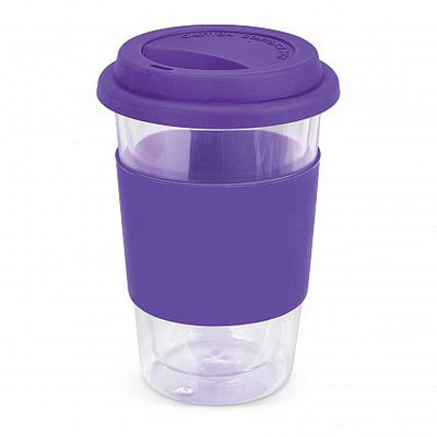 Aztec Double Wall Glass Cup - 350ml