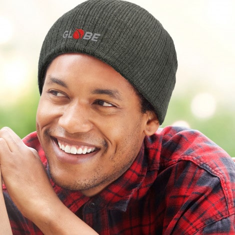 Nebraska Heather Knit Beanie