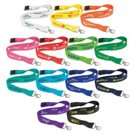 Bamboo Fabric Lanyard - 20mm
