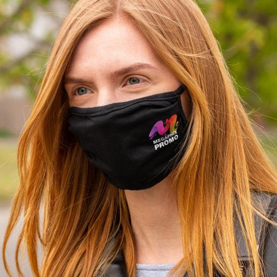 Reusable 3-Ply Cotton Face Mask - Kids & Adults