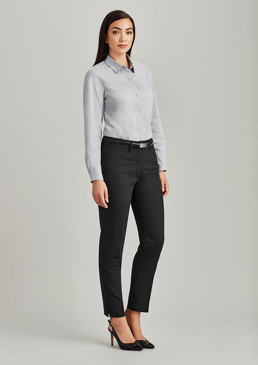 14017-Comfort Wool Stretch Womens Slim Leg Pant