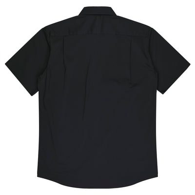 1903S-MOSMAN MENS SHIRT SHORT SLEEVE