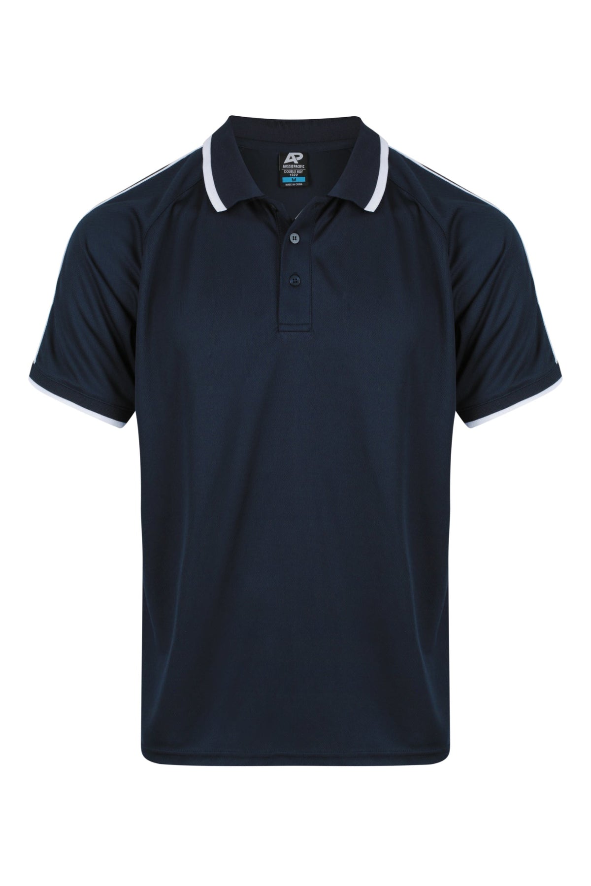1322-DOUBLE BAY MENS POLOS