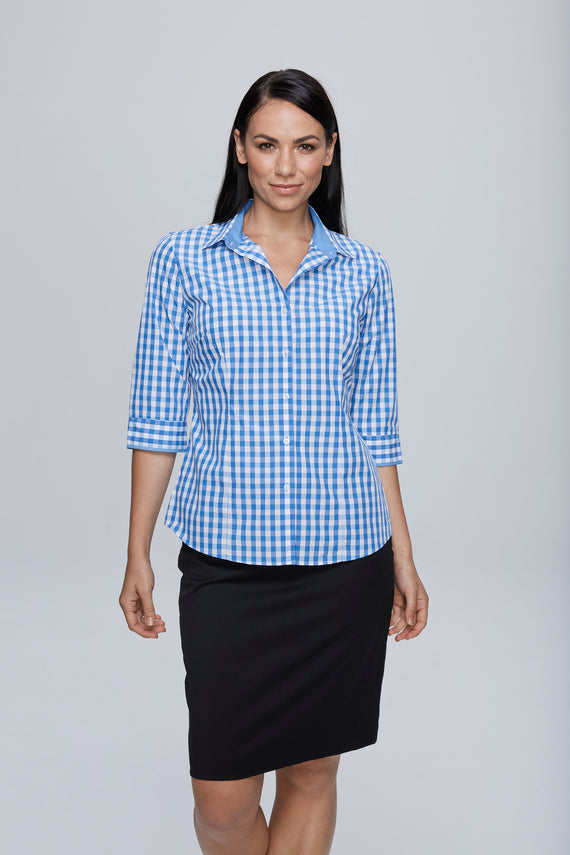 2908T-DEVONPORT LADY SHIRT 3/4 SLEEVE