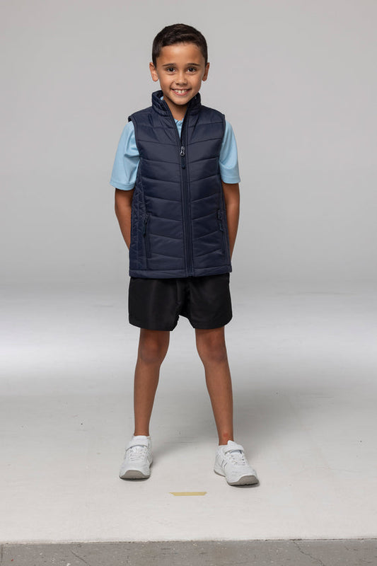 3523-SNOWY KIDS VESTS