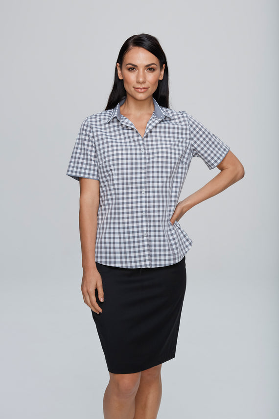 2908S-DEVONPORT LADY SHIRT SHORT SLEEVE