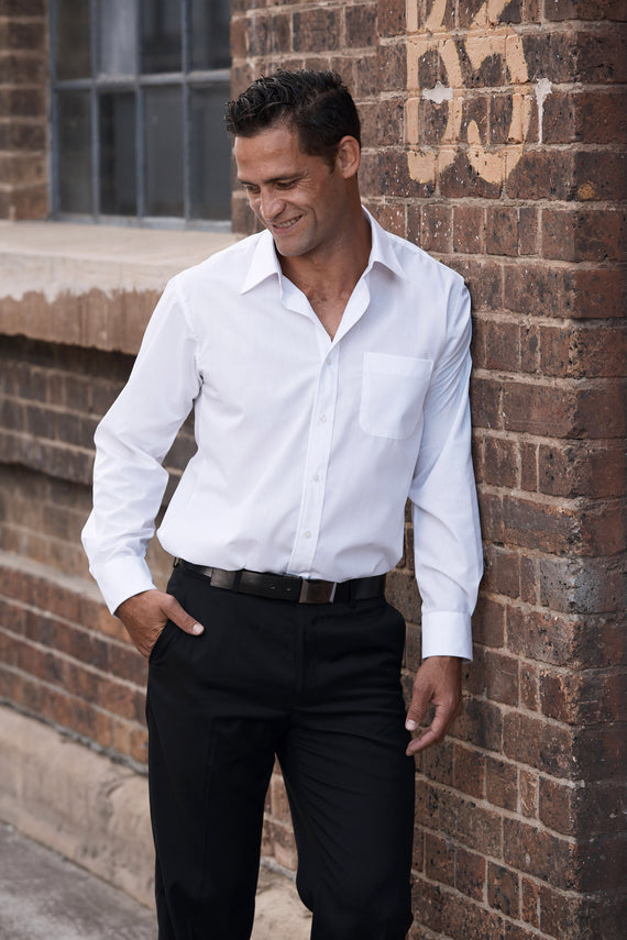 1910L-KINGSWOOD MENS SHIRT LONG SLEEVE