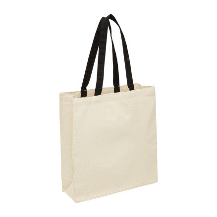 2002-Heavy Duty Canvas Tote with Gusset