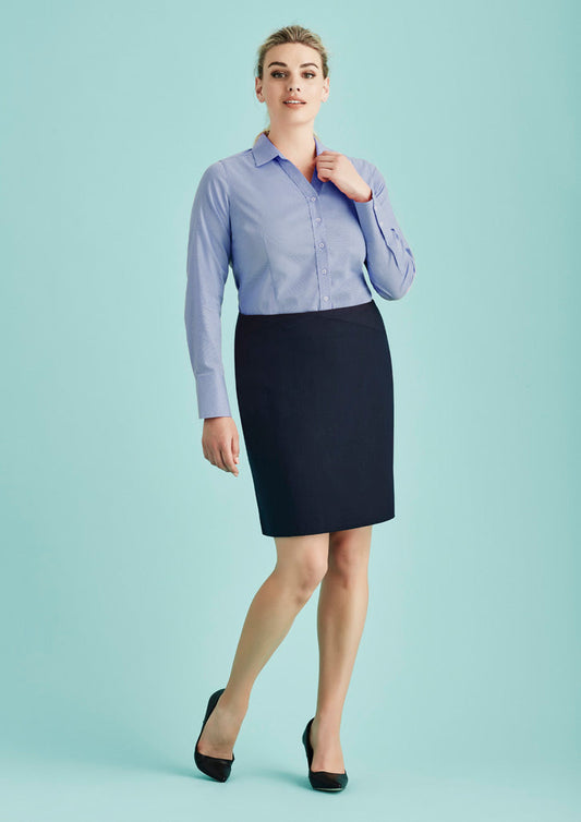 20114-Cool Stretch Womens Chevron Band Skirt