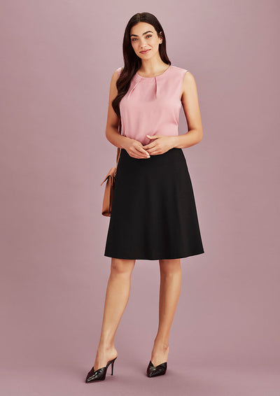20718-Siena Womens Bandless Flared Skirt
