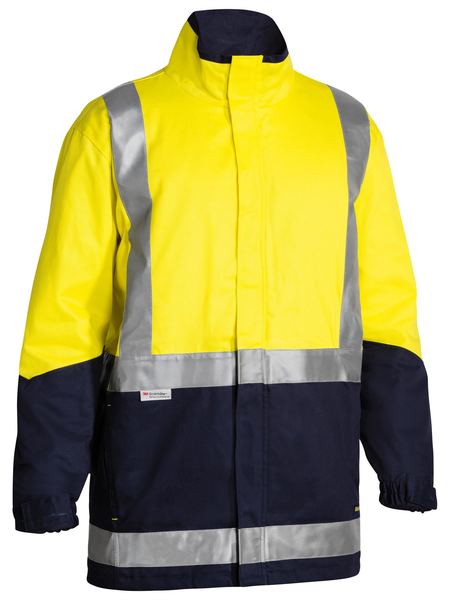 Taped Hi Vis 3 In 1 Drill Jacket