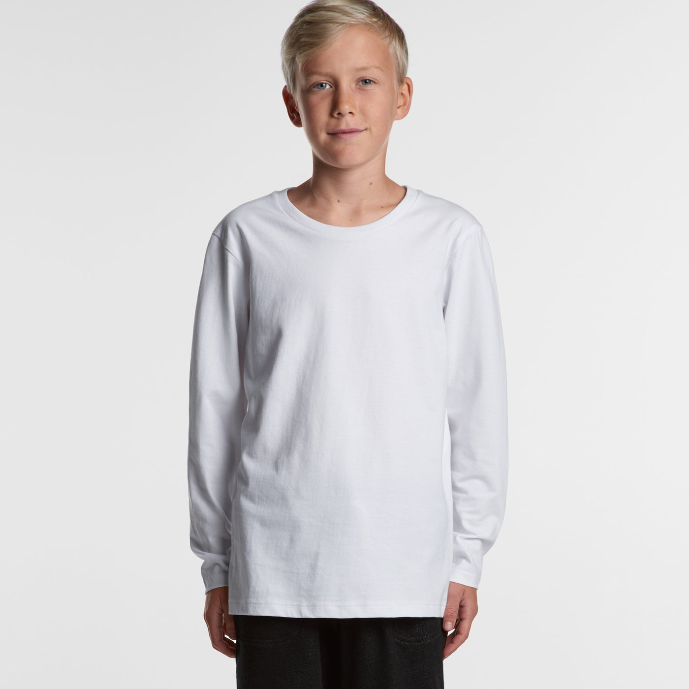3008-YOUTH STAPLE L/S TEE