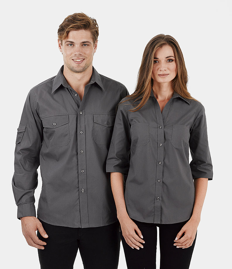 W19-Harley - Ladies 3/4 Sleeve Shirt