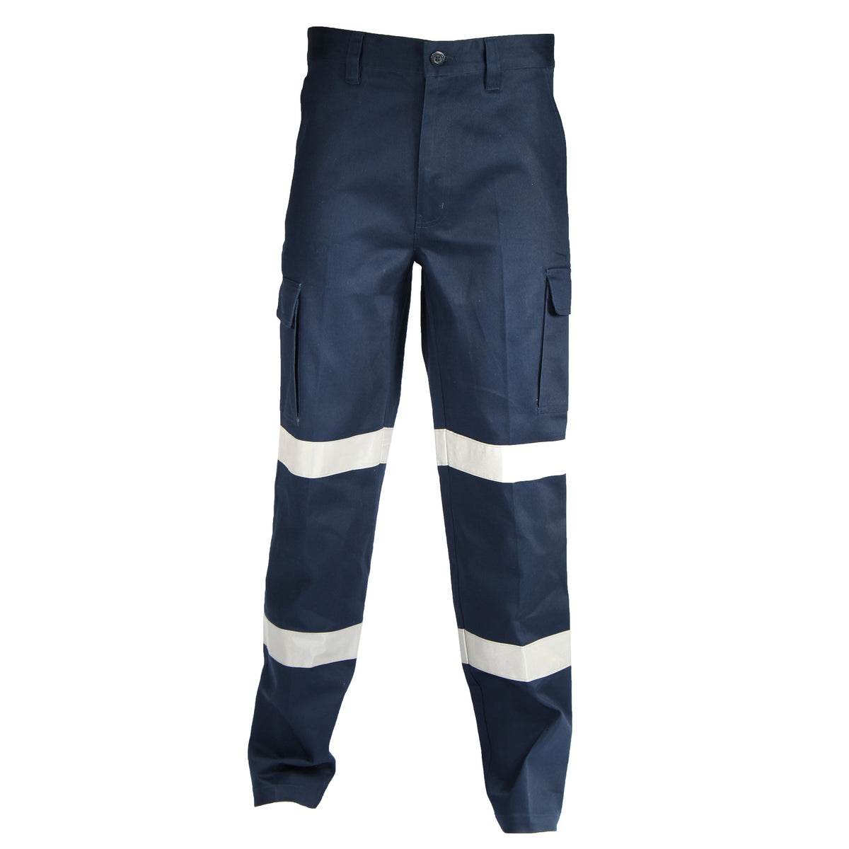 3361-DOUBLE HOOPS TAPED CARGO PANTS.