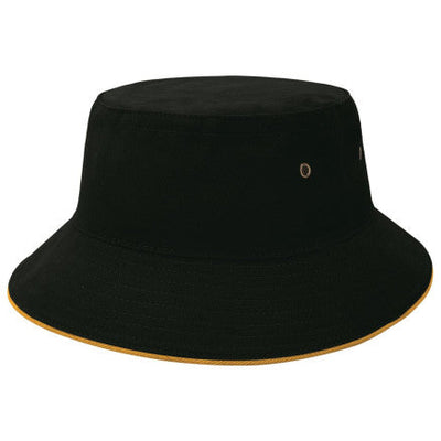4007-Sandwich Brim Bucket Hat