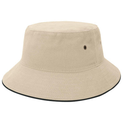 4007-Sandwich Brim Bucket Hat