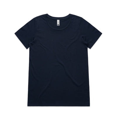 4011-WO'S SHALLOW SCOOP TEE