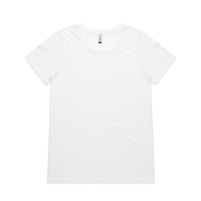 4011-WO'S SHALLOW SCOOP TEE