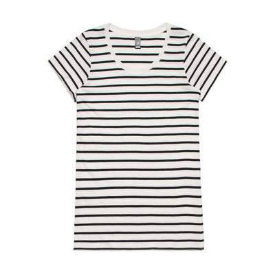 4023-WO'S LOOP STRIPE TEE