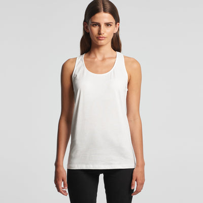 4044S-WO'S BALANCE RACERBACK SINGLET