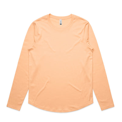 4055S-WO'S CURVE L/S TEE