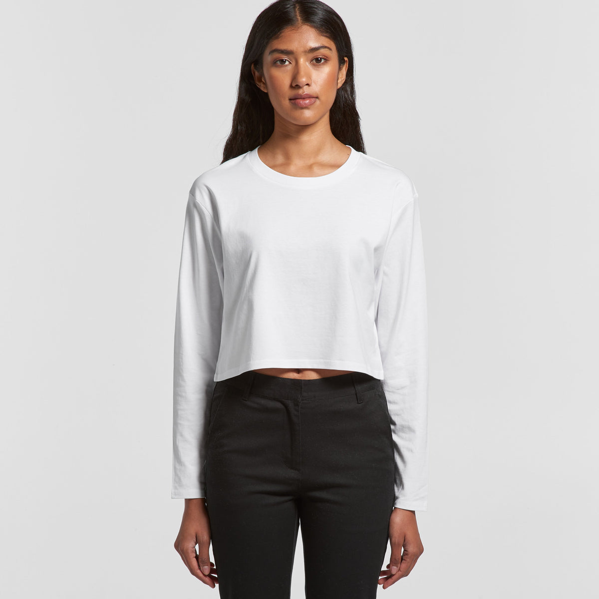 4058-WO'S CROP L/S TEE