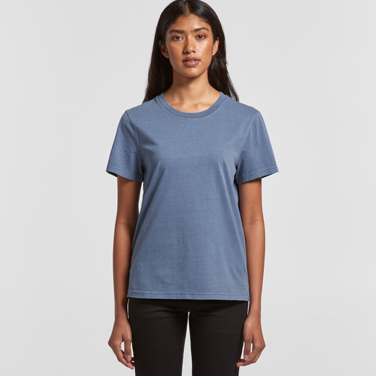 4065-WO'S MAPLE FADED TEE