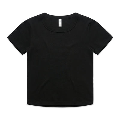 4074-WO'S ORGANIC RIB BABY TEE