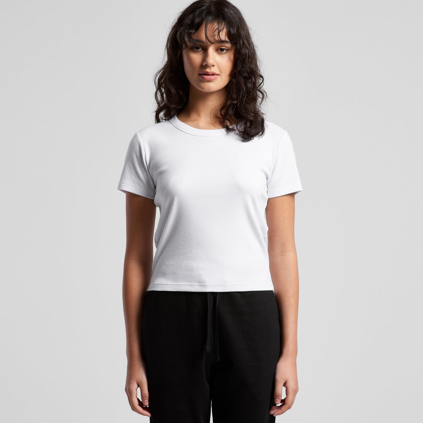 4074-WO'S ORGANIC RIB BABY TEE
