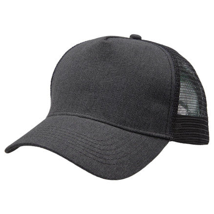 4395-Heathered Mesh Trucker