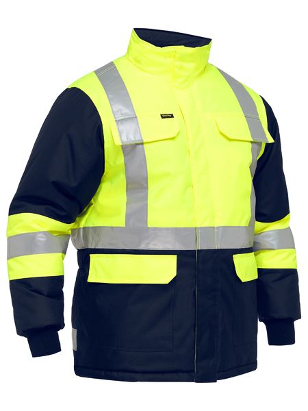HI VIS FREEZER JACKET X TAPED TWO TONE