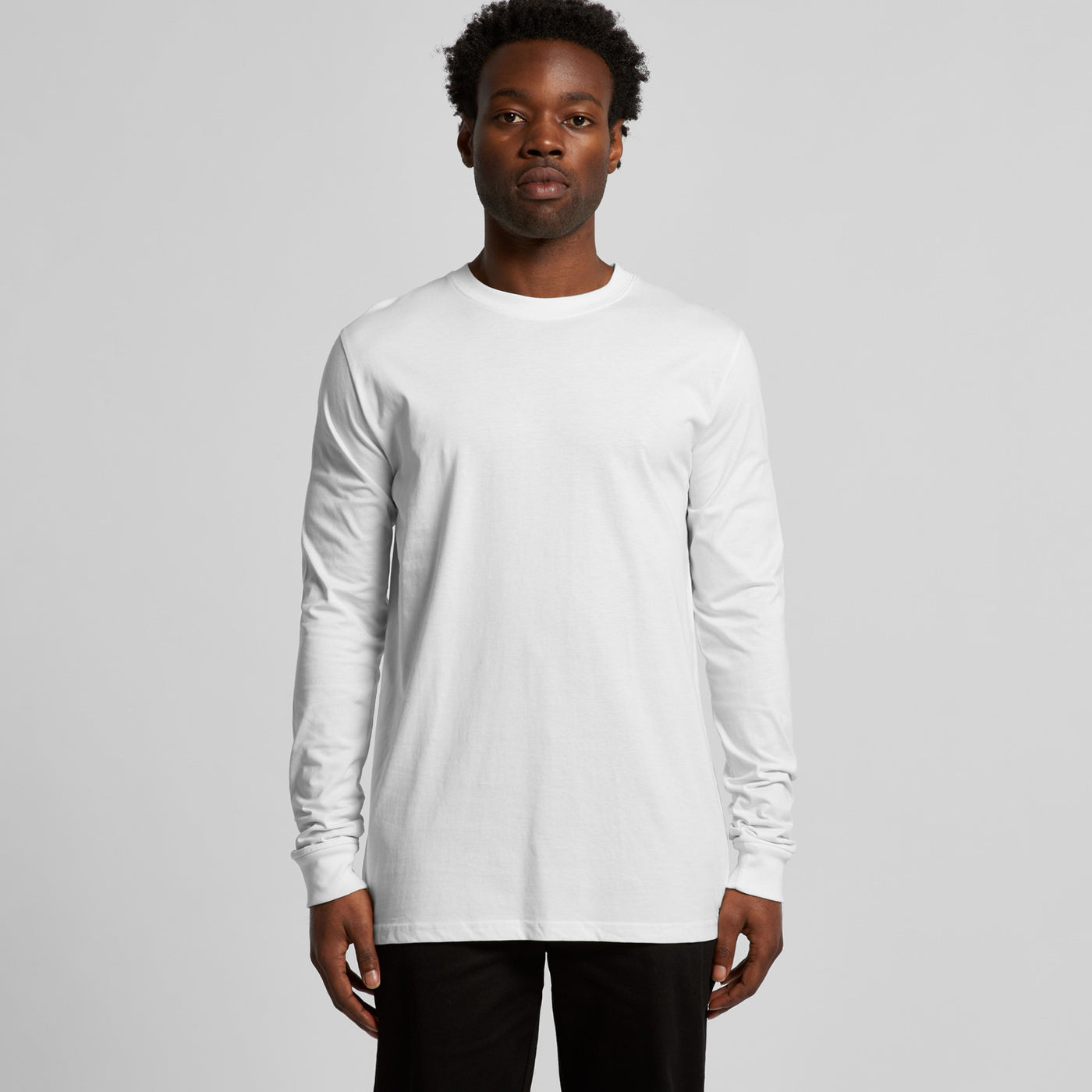 5029G-MENS BASE ORGANIC L/S TEE