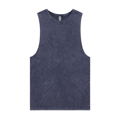 5039-MENS STONE WASH BARNARD TANK