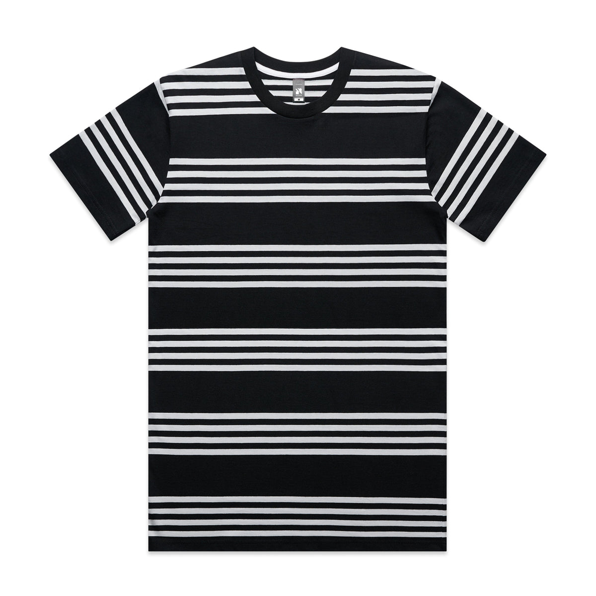 5046-MENS CLASSIC QUAD STRIPE TEE
