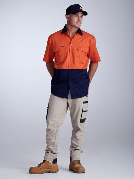 Hi Vis Cool Lightweight Drill Shirt