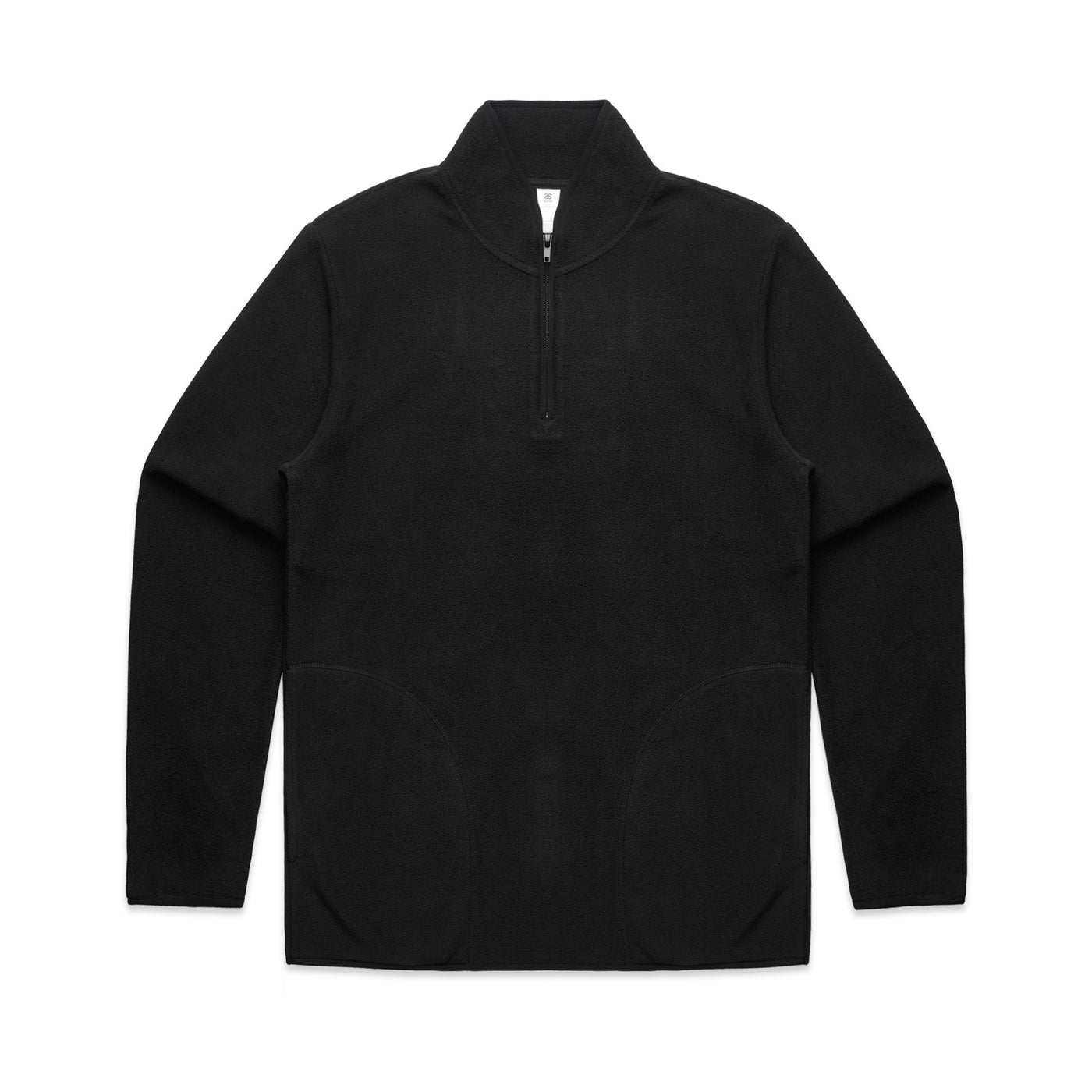 5147-MENS MICROFLEECE HALF ZIP CREW