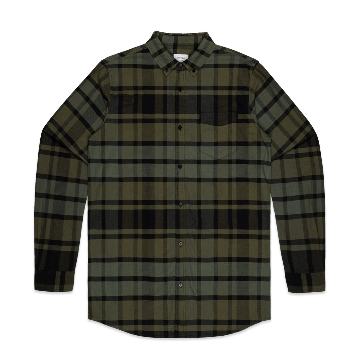 5401P-MENS PLAID OXFORD SHIRT