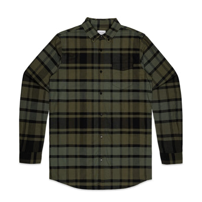 5401P-MENS PLAID OXFORD SHIRT