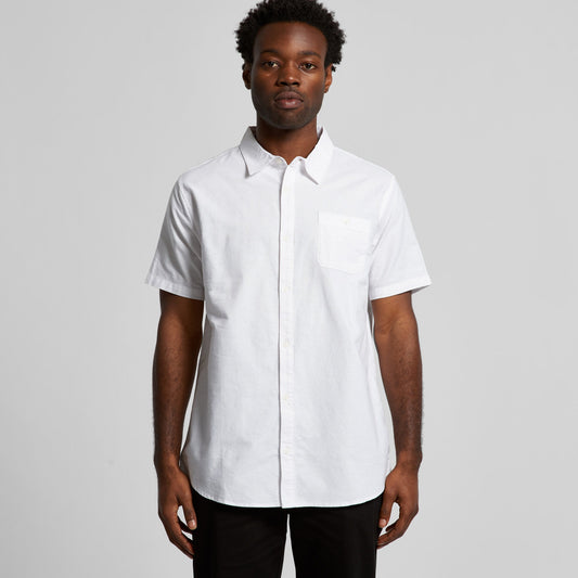 5407-MENS OXFORD S/S SHIRT